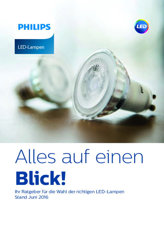 Ratgeber für LED Lampen - Alles auf einen Blick!