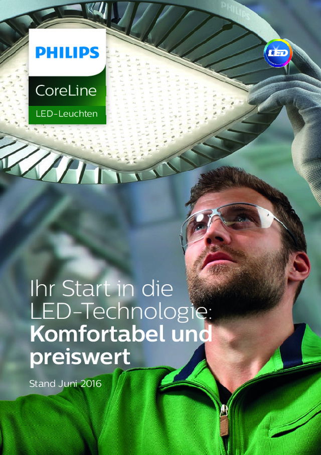 Neue CoreLine Broschüre