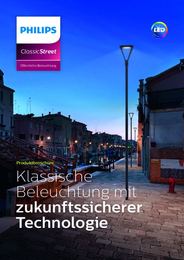 Klassische Beleuchtung mit zukunftssicherer Technologie