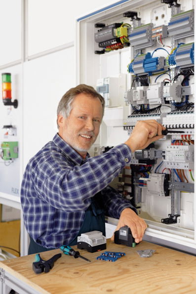 Intelligente Neutralleiter-Verdrahtung in Installationen für Wohngebäude