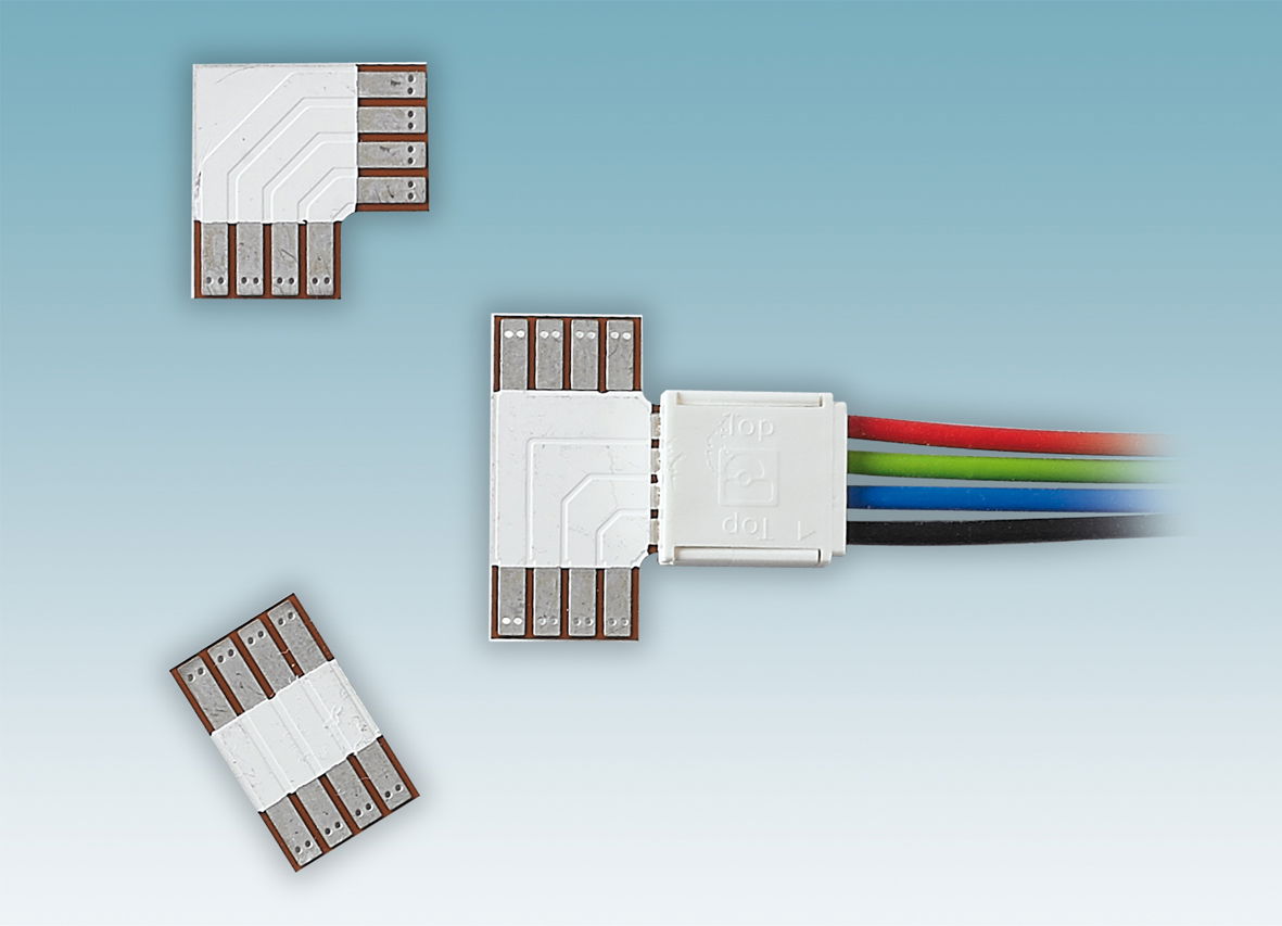 Neue Leiterplattenverbinder für flexible LED-Leiterplatten