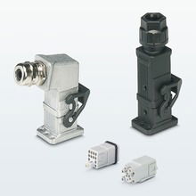 Schwere Steckverbinder für kompakte Leistungsübertragung