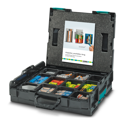 Anschlussfertige Verteilerblöcke mit Push-in-Anschluss