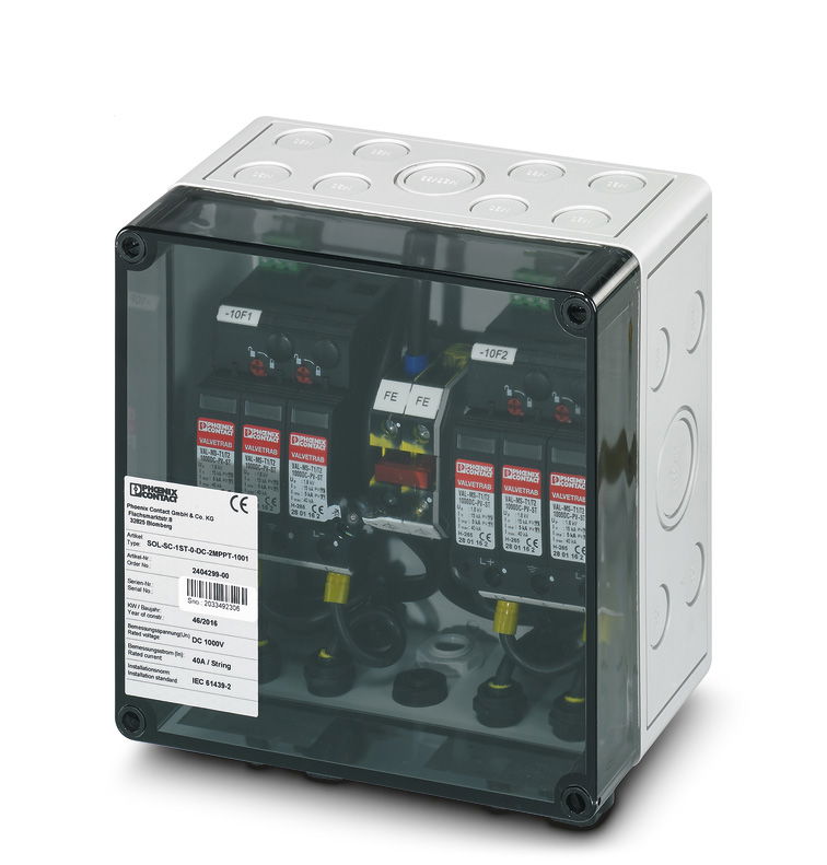 PREISAKTION: PV-Set mit Überspannungsschutz Typ 1+2