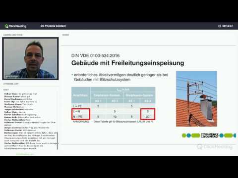 Online Schulung - Neue Regeln für die Auswahl und Installation von Überspannungs-Schutzeinrichtungen (SPDs)
