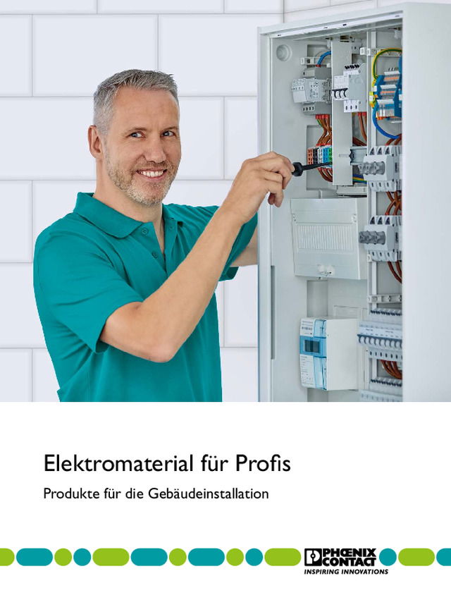 Elektromaterial für Profi's - Schnelle Installation, zuverlässiges Ergebnis