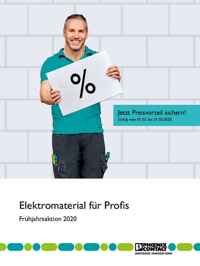Frühjahrsaktion von Phoenix Contact