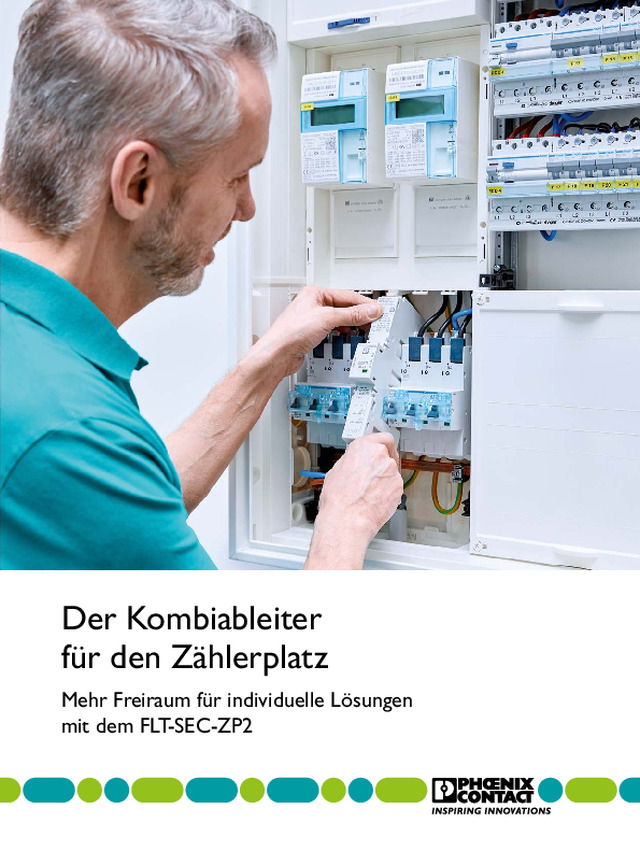 Der Kombiableiter für den Zählerplatz