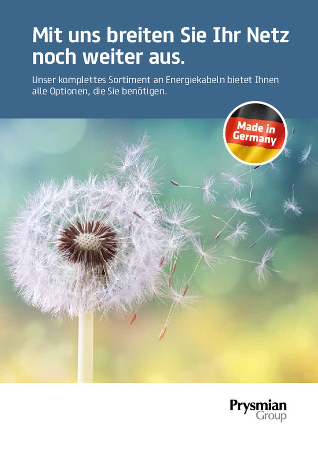 Unser Sortiment an Energiekabeln