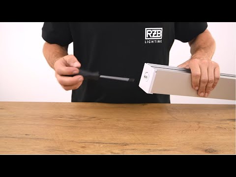 RZB LINEDO Montagevideo - Endkappe Buchsenseite