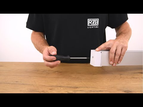 RZB LINEDO Montagevideo - Endkappe Steckerseite