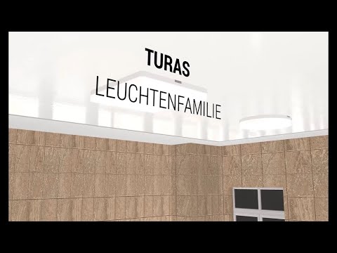 turas Wand- und Deckenleuchte