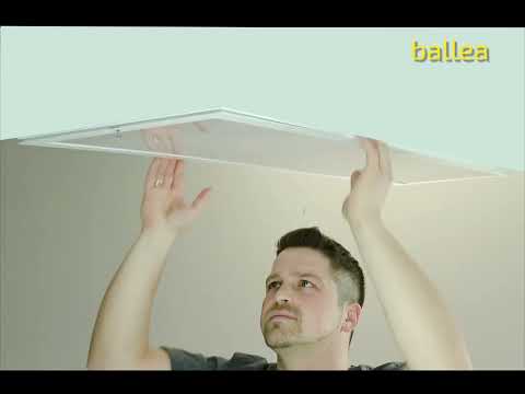 ballea Sportstättenleuchte – Optionen Einbaumontage