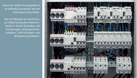 Siemens Brandschutz: Kurzschluss- und Überlastschutz