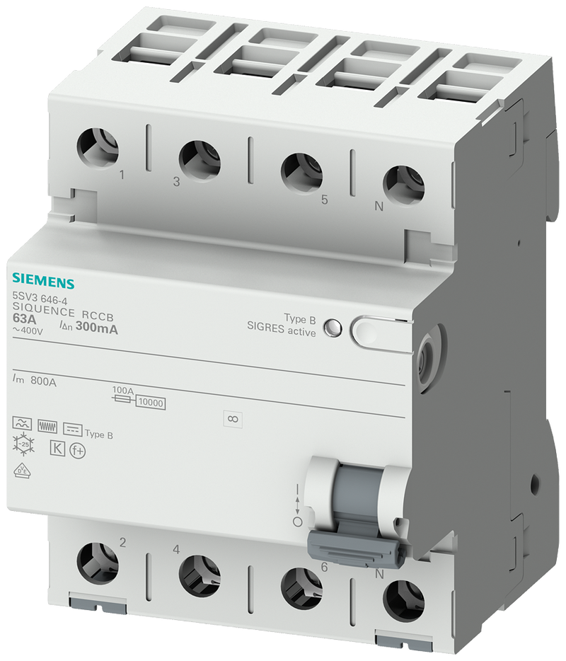 Fehlerstrom-Schutzschalter 5SV3 im neuen Design
