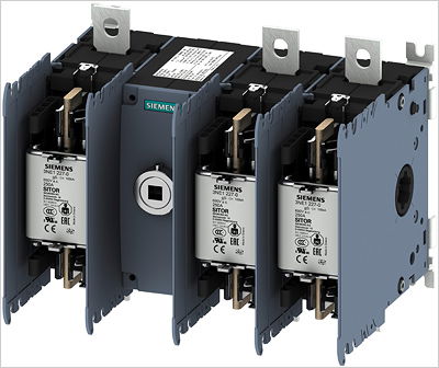 Neue Lasttrennschalter mit Sitor-Sicherungen für den Halbleiterschutz