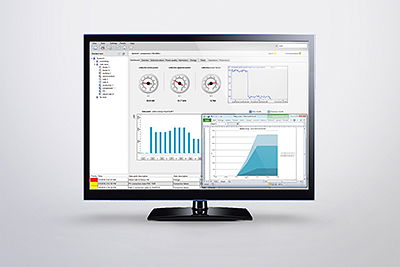 Energiemonitoringsoftware powermanager mit direkter Cloud-Anbindung