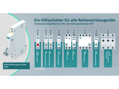 Ein Hilfsschalter für alle Reiheneinbaugeräte