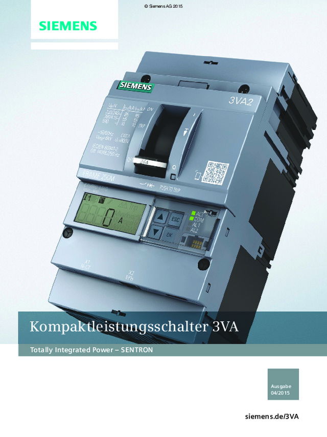 Kompaktleistungsschalter 3VA