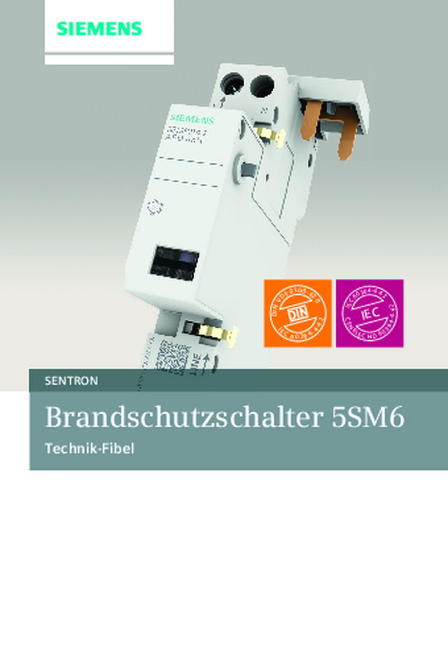Brandschutzschalter 5SM6