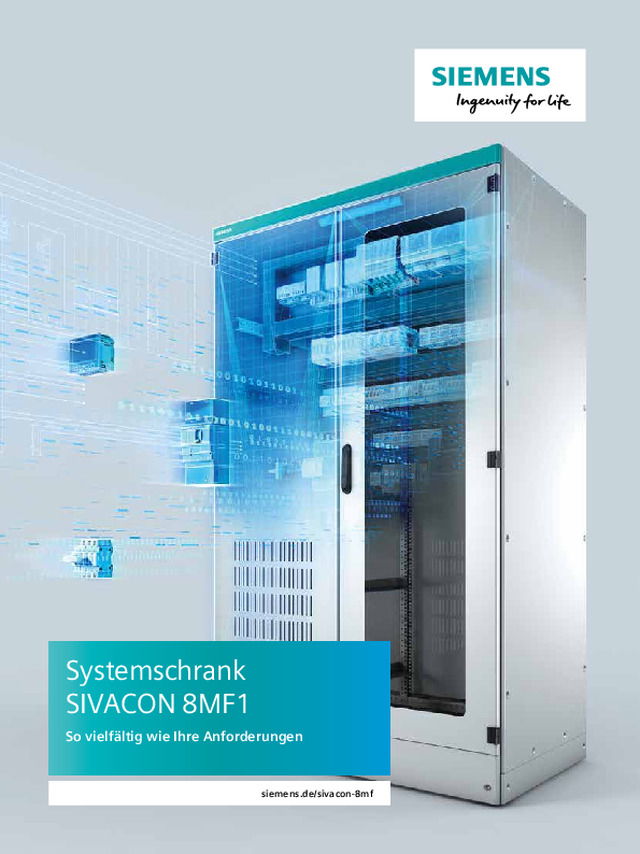 Systemschrank SIVACON 8MF1