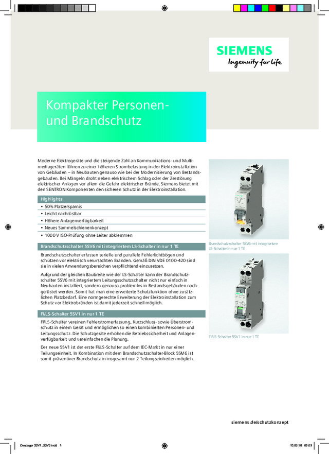 Kompakter Personen- und Brandschutz