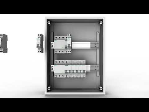 SIEMENS I Brandschutzschalter - Platzersparnis