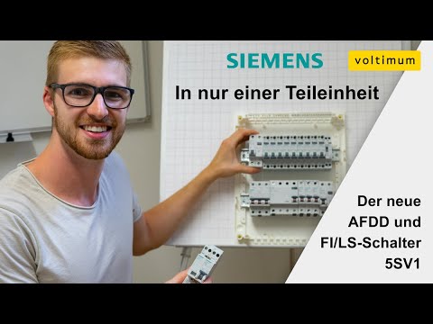 Der neue AFDD und FI/LS-Schalter 5SV1 von SIEMENS | Voltimum Produkttest