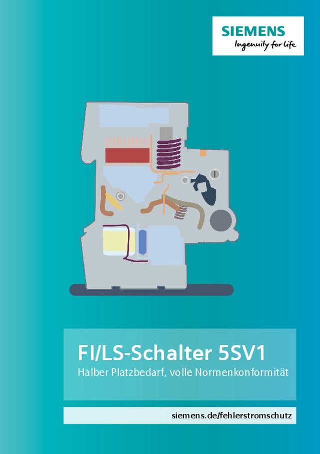 Weniger ist mehr: Fehlerstrom- und Überlastschutz in 1 TE