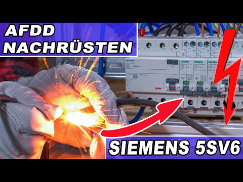Einfaches Nachrüsten von erweitertem Brandschutz – kein Problem mit dem Brandschutzschalter (AFDD) 5SV6 Pigtail von Siemens