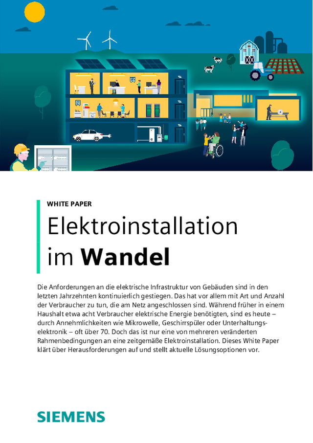 Elektroinstallation im Wandel