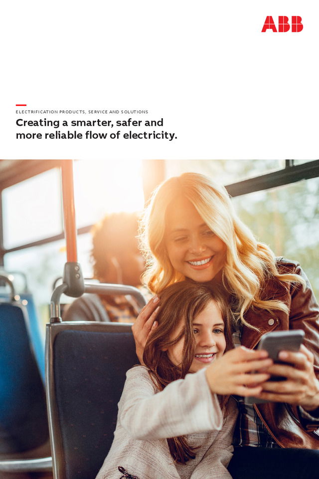 Electrification products, service and solutions