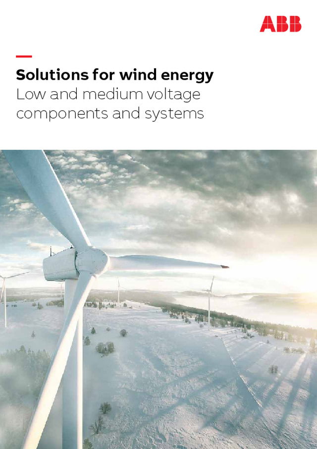 Solutions for wind energy
