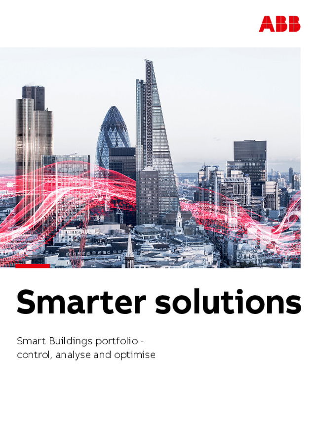 ABB's Smart Buildings portfolio - control, analyse and optimise