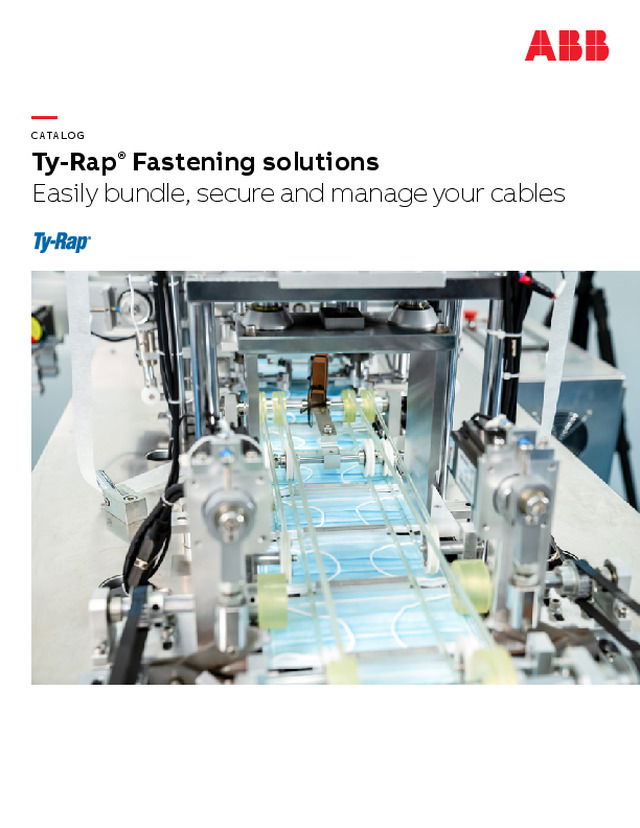 Ty-Rap® Fastening solutions - Easily bundle, secure and manage your cables