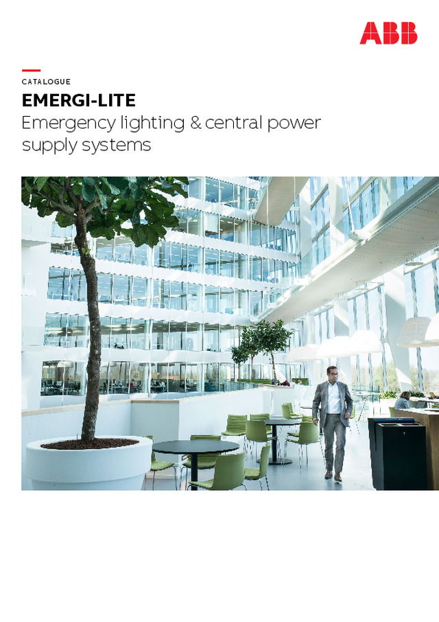 EMERGI-LITE - Emergency lighting & central power  supply systems