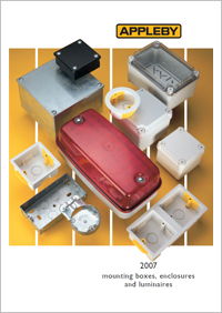Appleby - Product Catalogue - Mounting Boxes, Enclosures and Luminaires