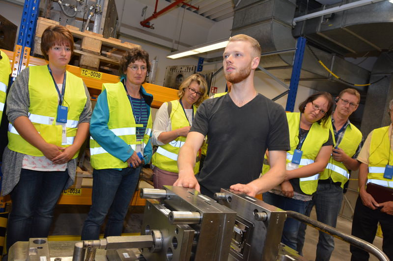 Nächtlicher Streifzug durch Produktion bei Merten in Wiehl