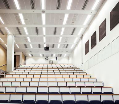 Aurora's Princeton Linear School Fitting – educational lighting with UGR19
