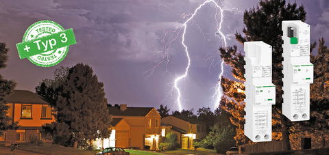 Schon immer umfassend geschützt  Resi9-Kombiableiter T1+T2+T3 für den Zählerschrank