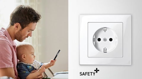 Mehr Sicherheit durch SCHUKO-Steckdosen mit „Safety Plus“