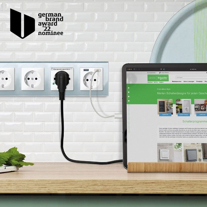 Schneider Electric für German Brand Award 2022 nominiert