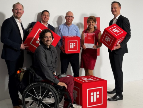 CO2-neutraler Messestand von Schneider Electric gewinnt iF Design Award