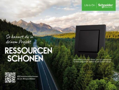 Entdecke Nachhaltigkeit in Funktion mit Merten M-Pure Ocean Plastic!