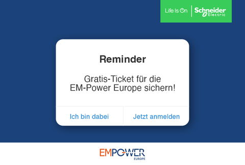 Energiemanagement und vernetzte Energielösungen live und kostenlos erleben!