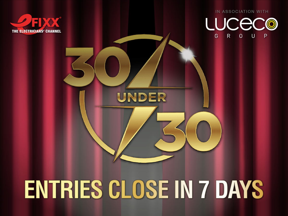Submit your nomination for the 30 under 30 awards by 14th January