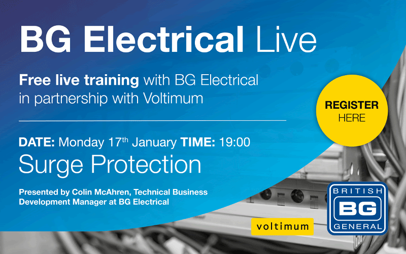 BG Electrical Live - a free live training programme