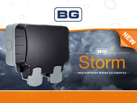 BG Storm – an evolution in weatherproof sockets