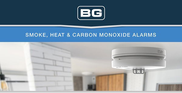 New smoke, heat and carbon monoxide alarm range from BG Electrical