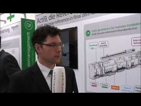 Hannover Messe 2012 - Schneider Electric präsentiert Acti9